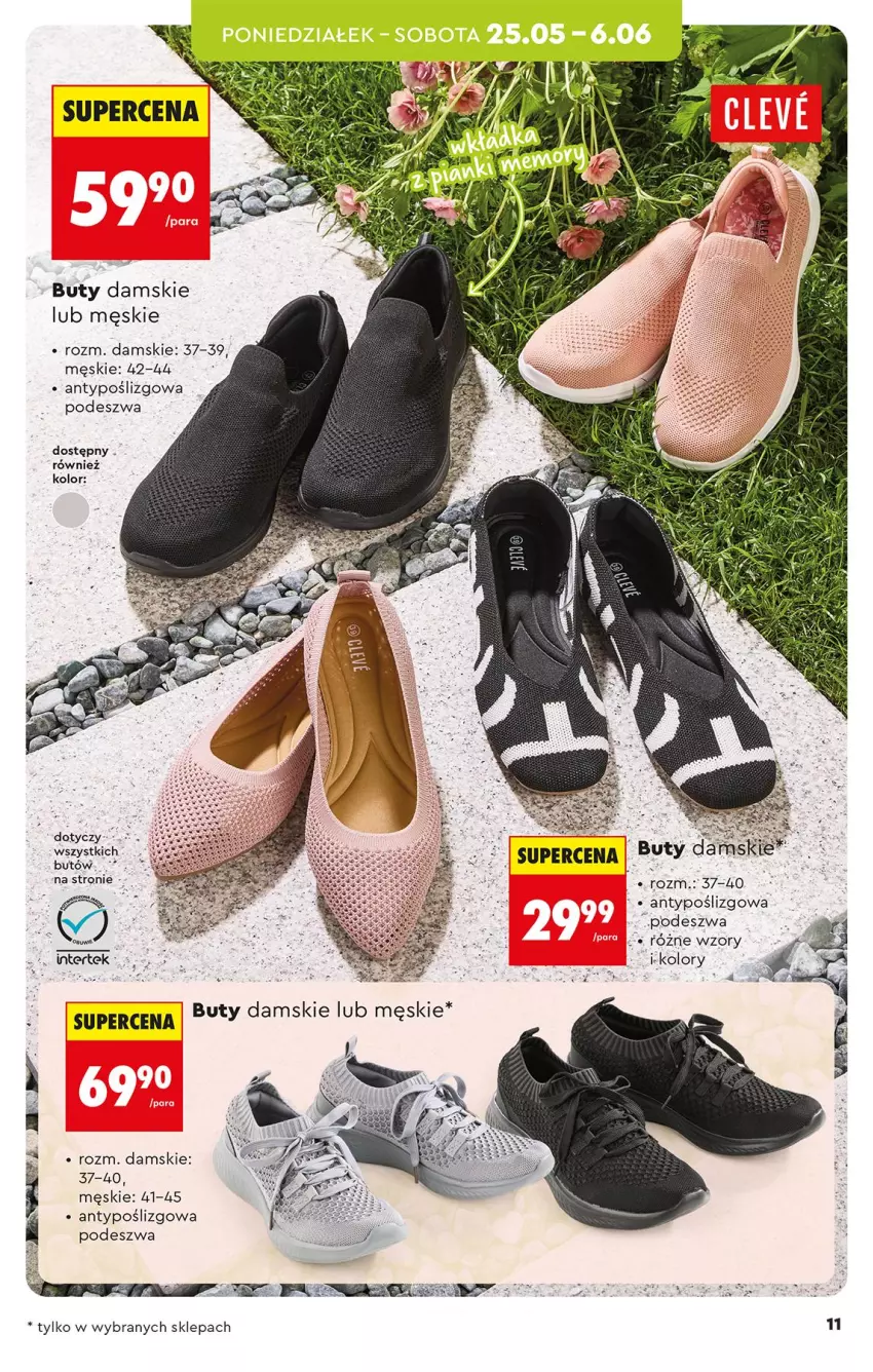 Gazetka promocyjna Biedronka - Okazje Tygodnia - ważna 25.05 do 06.06.2026 - strona 13 - produkty: Buty