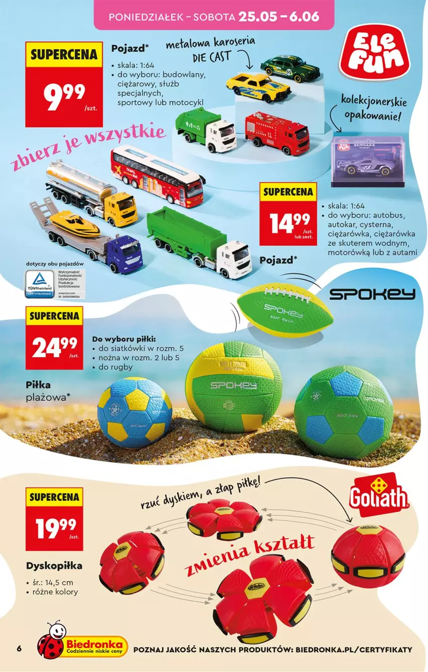 Gazetka promocyjna Biedronka - Okazje Tygodnia - ważna 25.05 do 06.06.2026 - strona 8 - produkty: Autobus, Por, Sport