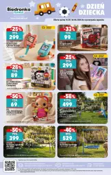 Gazetka promocyjna Biedronka - Okazje Tygodnia - Gazetka - ważna od 06.06 do 06.06.2026 - strona 54 - produkty: Por, Gra, Huśtawka, Tera, Tran, Sport, Pamiętnik, Walkie talkie, Fa