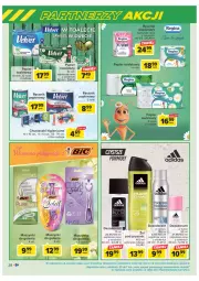 Gazetka promocyjna Carrefour - Gazetka Marki znane i lubiane - Gazetka - ważna od 27.05 do 27.05.2023 - strona 28 - produkty: Papier, Dezodorant, Adidas, Papier toaletowy, Ręcznik, Chusteczki