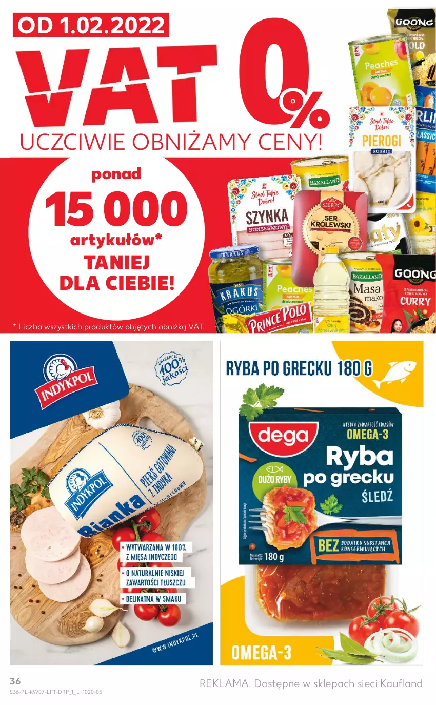 Gazetka promocyjna Kaufland - OFERTA TYGODNIA - ważna 17.02 do 23.02.2022 - strona 36