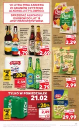 Gazetka promocyjna Kaufland - OFERTA TYGODNIA - Gazetka - ważna od 23.02 do 23.02.2022 - strona 35 - produkty: Piwa, Piwo, Pistacje, Gra, Chipsy, Heineken, Piwo jasne, Felix, Krakersy, Kozel, Lech Premium