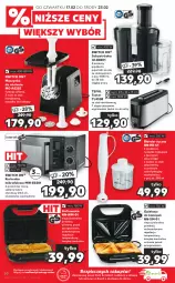 Gazetka promocyjna Kaufland - OFERTA TYGODNIA - Gazetka - ważna od 23.02 do 23.02.2022 - strona 50 - produkty: Piec, Top, Sok, Noż, Blender ręczny, Blender, Maszynka do mielenia, Rozdrabniacz, Gofrownica, Pojemnik, Toster, Szynka, Tefal, Talerz, Opiekacz do kanapek, Kuchenka mikrofalowa, Maszynka, Fa