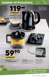 Gazetka promocyjna Biedronka - Okazje tygodnia - Gazetka - ważna od 04.02 do 04.02.2023 - strona 3 - produkty: Ser, Czajnik elektryczny, Czajnik, Lack, Wyciskarka, Waga, Fa