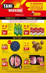 Gazetka promocyjna Biedronka - Od Piatku do Soboty - Gazetka - ważna od 16.11 do 16.11.2024 - strona 1 - produkty: Piwa, Sos, Ser, Por, Gin, Gra, Borówka, Borówka amerykańska, Szynka wieprzowa, Heineken, Warka, Szynka, Rogal, Acana, LG