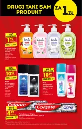 Gazetka promocyjna Biedronka - Gazetka - ważna od 30.10 do 30.10.2021 - strona 49 - produkty: Mydło w płynie, Sok, Róża, Perfum, Adidas, Mydło, Colgate, Woda, Mango, LG