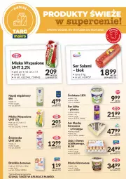 Gazetka promocyjna Makro - Targ MAKRO - oferta świeża w super cenach! - Gazetka - ważna od 18.07 do 18.07.2026 - strona 3 - produkty: Drożdże, Masło klarowane, Ser, Salami, Jaja, Ser salami, Masło, Napój, Mleko