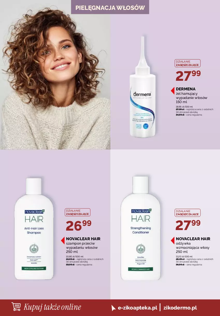 Gazetka promocyjna Ziko - Gazetka Ziko Dermo - ważna 07.05 do 20.05.2026 - strona 16 - produkty: Apteka, Capilarte, Dermedic, Dermena, Mleczko, Nuxe, Odżywka, Phyto, Pielęgnacja włosów, Ser, Szampon, Szampon kuracja, Vichy