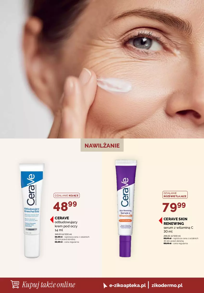 Gazetka promocyjna Ziko - Gazetka Ziko Dermo - ważna 07.05 do 20.05.2026 - strona 4 - produkty: Apteka, CeraVe, Gehwol, Krem pod oczy, Maska, Rum, Ser, Serum, Top, Ziaja