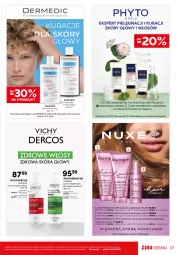 Gazetka promocyjna Ziko - Gazetka Ziko Dermo - Gazetka - ważna od 20.05 do 20.05.2026 - strona 17 - produkty: Capilarte, Szampon kuracja, Pielęgnacja włosów, Ser, Dermedic, Phyto, Vichy, Mleczko, Dermena, Szampon, Nuxe, Odżywka, Apteka