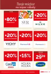 Gazetka promocyjna Ziko - Gazetka Ziko Dermo - Gazetka - ważna od 20.05 do 20.05.2026 - strona 19 - produkty: SVR, Ser, Vichy, Nuxe, Apteka, Olej, Fa