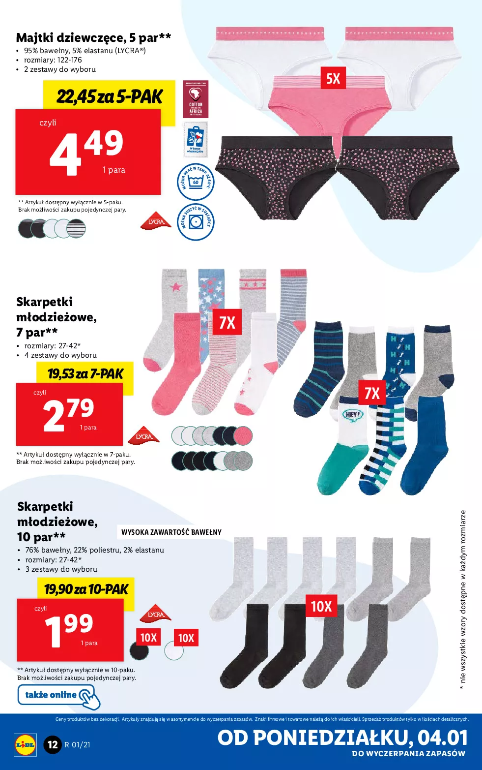 Gazetka promocyjna Lidl - Katalog - ważna 04.01 do 09.01.2021 - strona 12