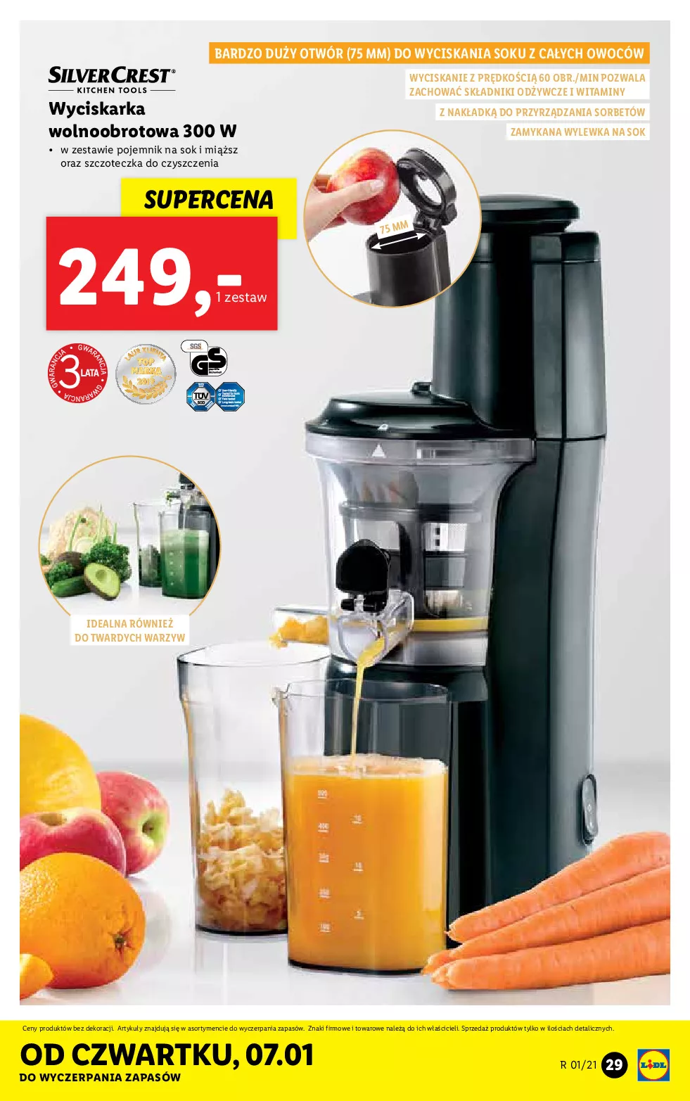 Gazetka promocyjna Lidl - Katalog - ważna 04.01 do 09.01.2021 - strona 29