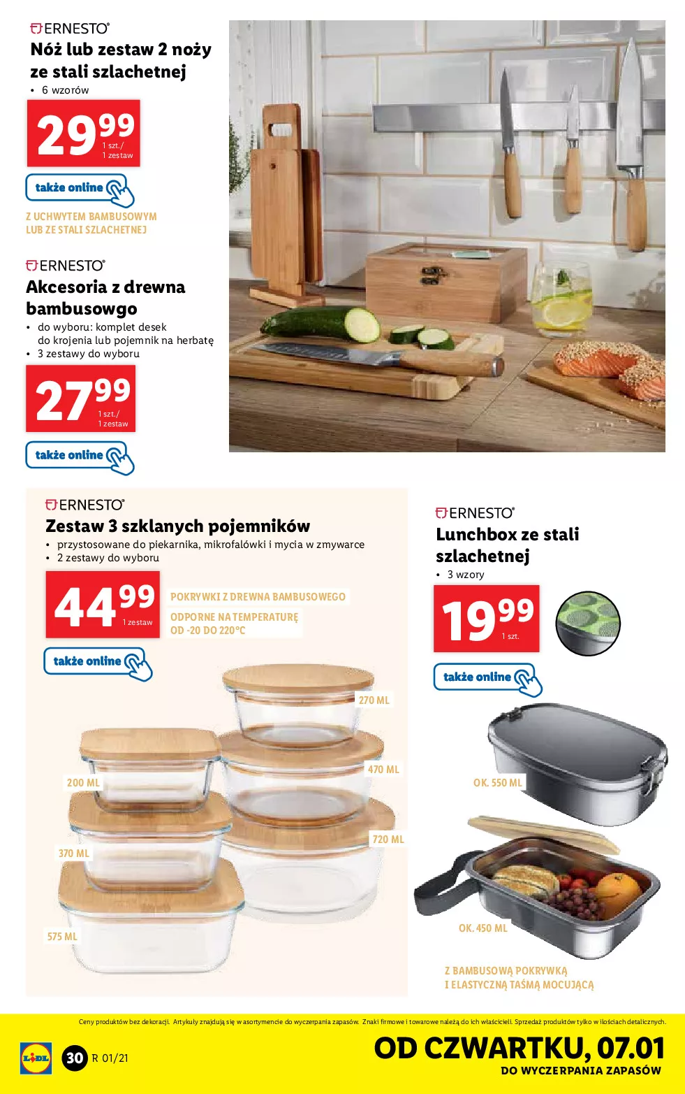 Gazetka promocyjna Lidl - Katalog - ważna 04.01 do 09.01.2021 - strona 30