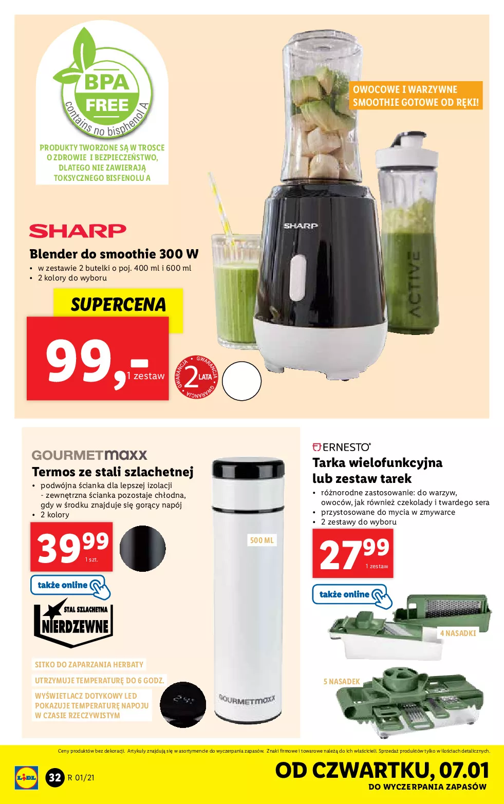 Gazetka promocyjna Lidl - Katalog - ważna 04.01 do 09.01.2021 - strona 32