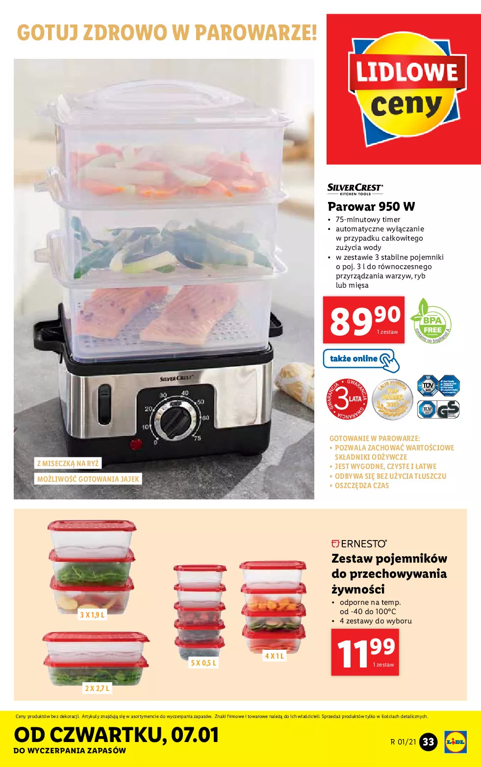 Gazetka promocyjna Lidl - Katalog - ważna 04.01 do 09.01.2021 - strona 33