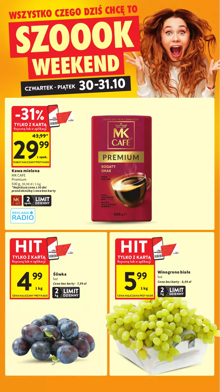 Gazetka promocyjna Intermarche - Gazetka promocyjna - ważna 30.10 do 05.11.2025 - strona 4 - produkty: Kawa, Kawa mielona, Wino