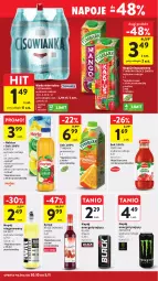 Gazetka promocyjna Intermarche - Gazetka promocyjna - Gazetka - ważna od 05.11 do 05.11.2025 - strona 36 - produkty: Sok, Por, Napoje, Lack, Fortuna, Tymbark, Syrop, Woda mineralna, Owoce, Napój niegazowany, Woda, Napój, Cisowianka, Nektar, Hortex