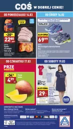 Gazetka promocyjna Aldi - Katalog Moda i Dom - Gazetka - ważna od 19.03 do 19.03.2022 - strona 16 - produkty: Krakus, Por, Gra, Buty, Koszula nocna, Kosz, O nas, Koszula, Szynka, Wełna, Moda, Biuro, Mango, Podkład, Queentex