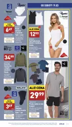 Gazetka promocyjna Aldi - Katalog Moda i Dom - Gazetka - ważna od 19.03 do 19.03.2022 - strona 9 - produkty: Podkoszulek, Top, Majtki, Karp, Kosz, Koszulka, Wełna, Moda, Piżama, Queentex