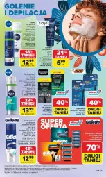 Gazetka promocyjna Carrefour - Gazetka Hity dla urody! - Gazetka - ważna od 14.03 do 14.03.2026 - strona 19 - produkty: Balsam po goleniu, Nivea Men, Ser, BIC, Ziaja, Gillette, Nivea
