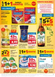 Gazetka promocyjna Kaufland - Gazetka tygodnia - Gazetka - ważna od 22.04 do 22.04.2026 - strona 15 - produkty: Piwa, Piwo, Tchibo, Kawa rozpuszczalna, Sok, Ser, Por, Gra, Papier, Kawa, Ręcznik, Somat, Foxy, Olej rzepakowy, Waga, Olej, Kinder
