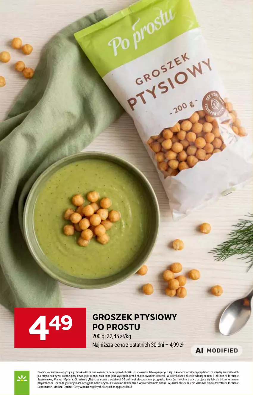 Gazetka promocyjna Stokrotka - Market - ważna 06.08 do 12.08.2026 - strona 19 - produkty: Groszek, Groszek ptysiowy, HP