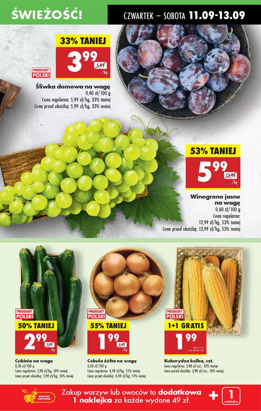 Gazetka promocyjna Biedronka - Od Czwartku - ważna 11.09 do 17.09.2025 - strona 19 - produkty: Cebula, Kukurydza, Wino