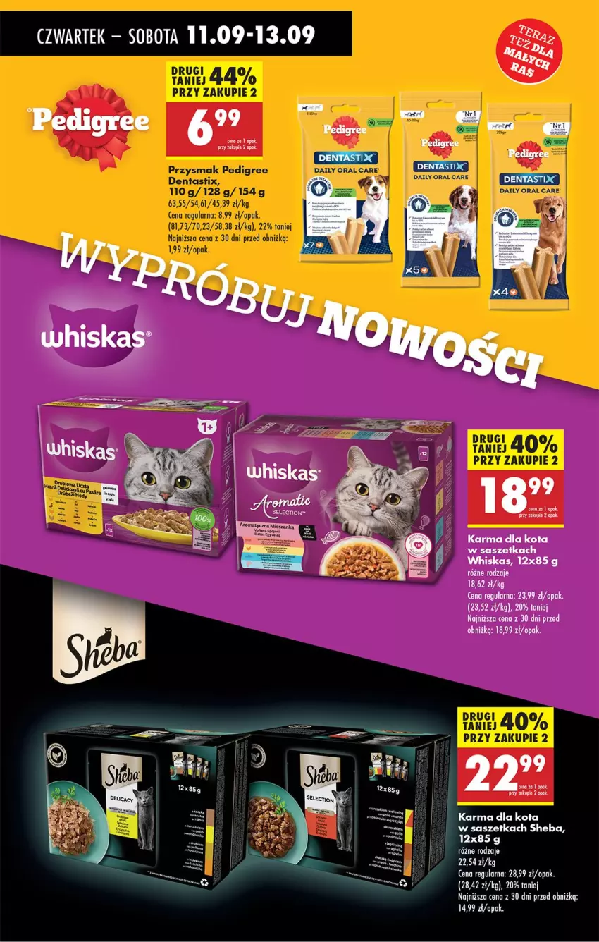 Gazetka promocyjna Biedronka - Od Czwartku - ważna 11.09 do 17.09.2025 - strona 62 - produkty: Fa, Pedigree, Sheba