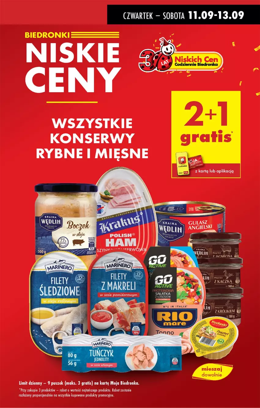 Gazetka promocyjna Biedronka - Od Czwartku - ważna 11.09 do 17.09.2025 - strona 7 - produkty: Por, Ser