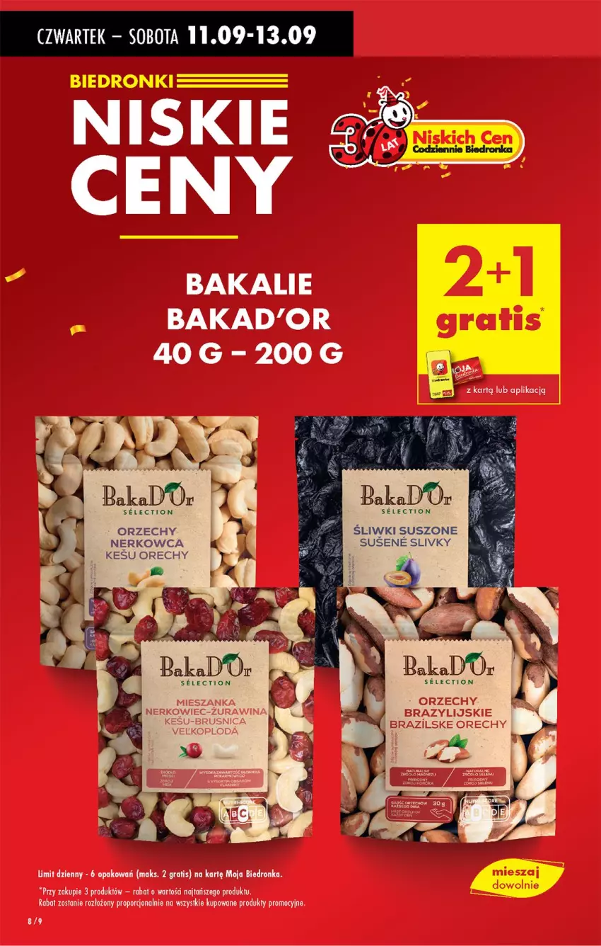 Gazetka promocyjna Biedronka - Od Czwartku - ważna 11.09 do 17.09.2025 - strona 8 - produkty: Fa, Gra, Por