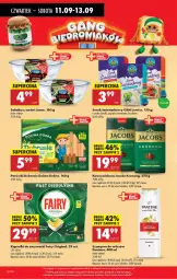 Gazetka promocyjna Biedronka - Od Czwartku - Gazetka - ważna od 17.09 do 17.09.2025 - strona 32 - produkty: Sałatka, Ser, Gin, Pantene, Parówki, Papryka, Kawa mielona, Kawa, Sałat, Serek, Szampon, Fairy, Zmywarki, Jacobs, Obrus, Surimi, Lisner, Fa