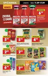 Gazetka promocyjna Biedronka - Od Czwartku - Gazetka - ważna od 17.09 do 17.09.2025 - strona 43 - produkty: Sałatka, Ketchup, Cebula, Makaron, Ser, Por, Ogórki konserwowe, Zupa, Winiary, Sałat, Bazyl, Vegeta, Kamis, Kebab, Fa
