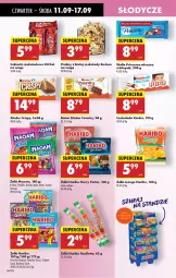 Gazetka promocyjna Biedronka - Od Czwartku - Gazetka - ważna od 17.09 do 17.09.2025 - strona 46 - produkty: Kit Kat, Princessa, NBA, Gin, Cukier, Praliny, Cukierki czekoladowe, Wafle, Czekolada, Baton, Cukierki, Haribo, Mango, Harry Potter, Kinder, Fa