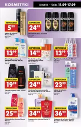 Gazetka promocyjna Biedronka - Od Czwartku - Gazetka - ważna od 17.09 do 17.09.2025 - strona 53 - produkty: Woda perfumowana, Elseve, Dezodorant, Perfum, Str8, Taft, Szampon, Peeling, Lakier do włosów, Odżywka, Lirene, Woda, Niuqi, Lakier