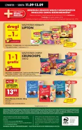 Gazetka promocyjna Biedronka - Od Czwartku - Gazetka - ważna od 17.09 do 17.09.2025 - strona 65 - produkty: Por, Gra, Telefon, Papier, Chipsy, Kosz, Napoje, Mleczko, Lipton, Ptasie mleczko, Crunchips, Fa