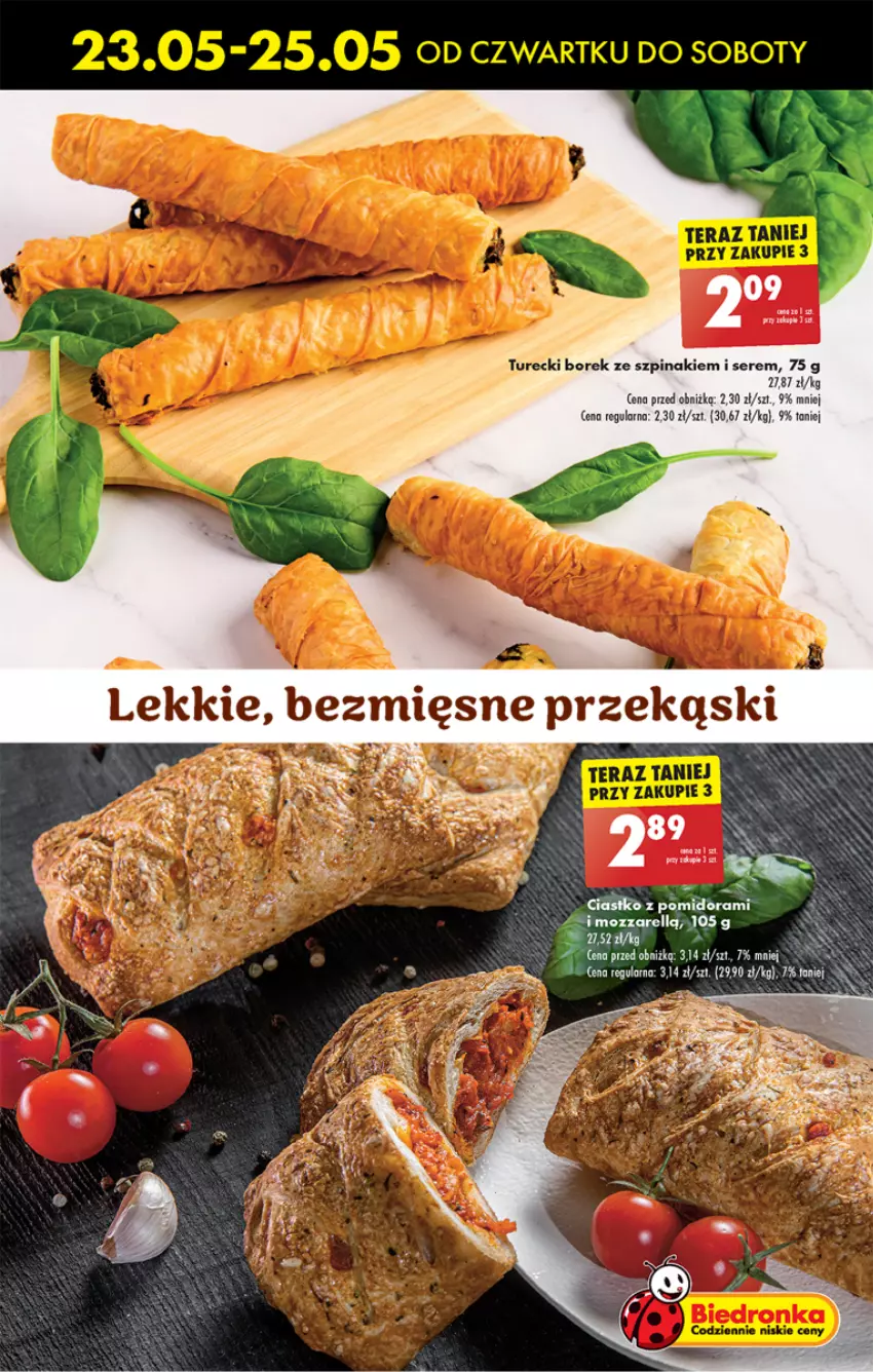 Gazetka promocyjna Biedronka - Od czwartku - ważna 23.05 do 29.05.2024 - strona 33 - produkty: Ser, Szpinak