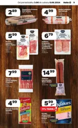 Gazetka promocyjna Netto - Gazetka - ważna od 09.06 do 09.06.2024 - strona 27 - produkty: Kurczak, Krakus, Kiełbasa krakowska, Stół, Szynka, Kiełbasa