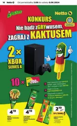 Gazetka promocyjna Netto - Gazetka - ważna od 09.06 do 09.06.2024 - strona 8 - produkty: Taca, Lody