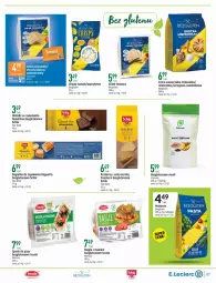 Gazetka promocyjna E Leclerc - Zdrowa żywność - Gazetka - ważna od 06.11 do 06.11.2021 - strona 7 - produkty: Makaron, Por, Mus, Chia, Bajgle, Bagietka, Chleb tostowy, Chleb, Krakersy