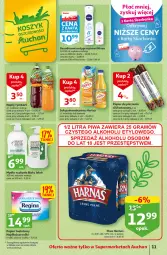 Gazetka promocyjna Auchan - Gazetka Wielkanoc na Twoim stole Supermarket Auchan - Gazetka - ważna od 08.04 do 08.04.2023 - strona 11 - produkty: Piwa, Piwo, Piec, Sok pomarańczowy, Mydło w płynie, Sok, Gra, Papier, Dezodorant, Papier toaletowy, Rolki, Tymbark, Mydło, Papier do pieczenia, Harnaś, Napój, Antyperspirant, Nivea, Hortex