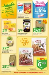 Gazetka promocyjna Auchan - Gazetka Wielkanoc na Twoim stole Supermarket Auchan - Gazetka - ważna od 08.04 do 08.04.2023 - strona 9 - produkty: Masa krówkowa, Dilmah, Herbata czarna, Ferrero Rocher, Dżem, Wafle, Rolnik, Syrop, Brzoskwinie, Ferrero, Herbata, Helio, Lindt, Wafle tortowe