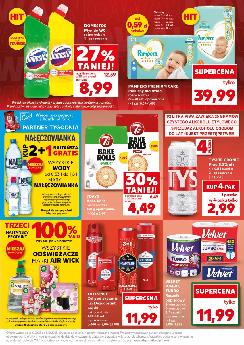 Gazetka promocyjna Kaufland - Mocny Start - ważna 06.10 do 08.10.2025 - strona 11 - produkty: Air Wick, Nałęczowianka, Por, Waga