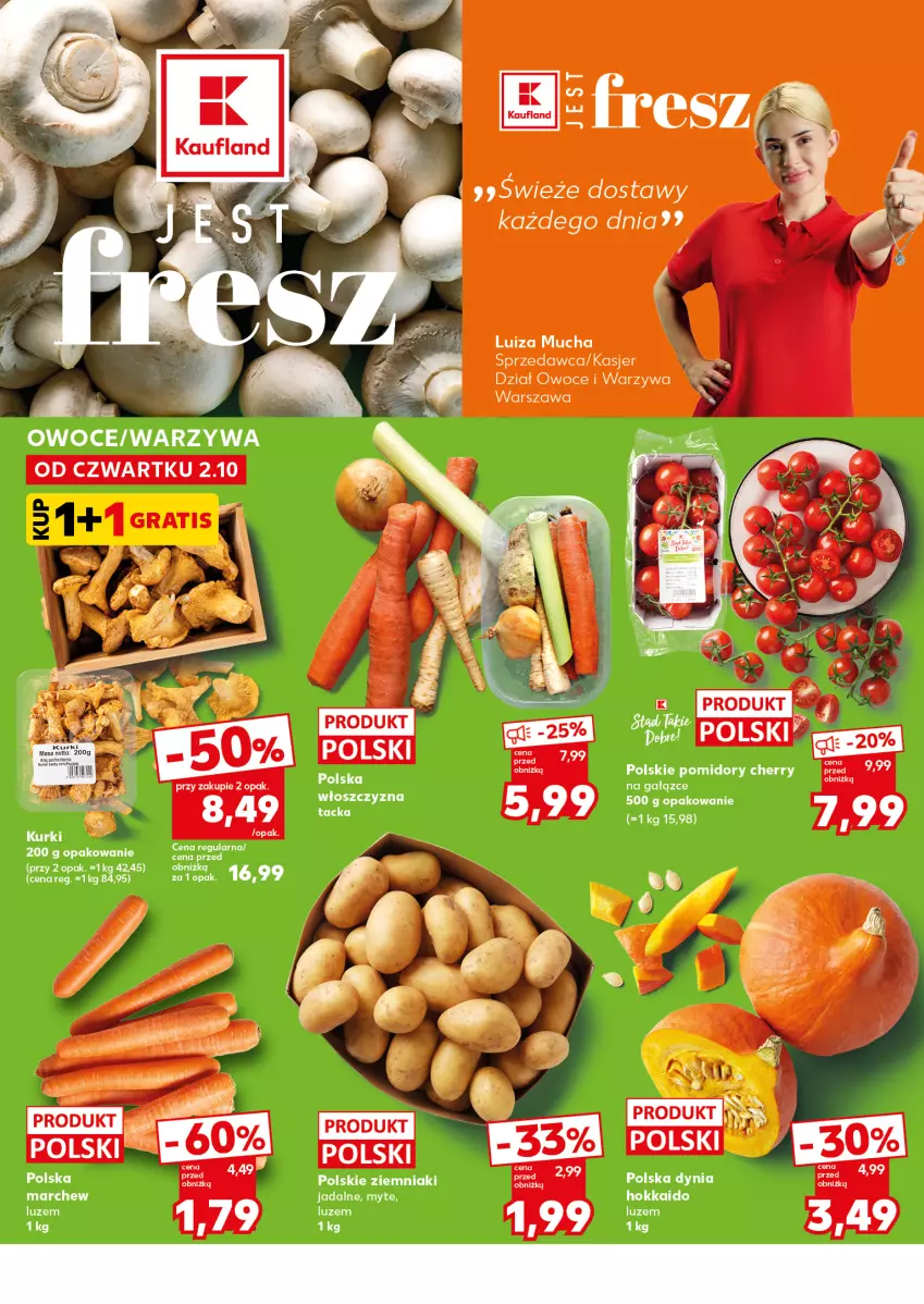 Gazetka promocyjna Kaufland - Mocny Start - ważna 06.10 do 08.10.2025 - strona 12 - produkty: Owoce, Pomidory, Warzywa, Ziemniaki