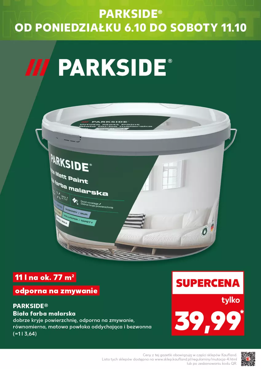 Gazetka promocyjna Kaufland - Mocny Start - ważna 06.10 do 08.10.2025 - strona 24 - produkty: Fa, Parkside, Por