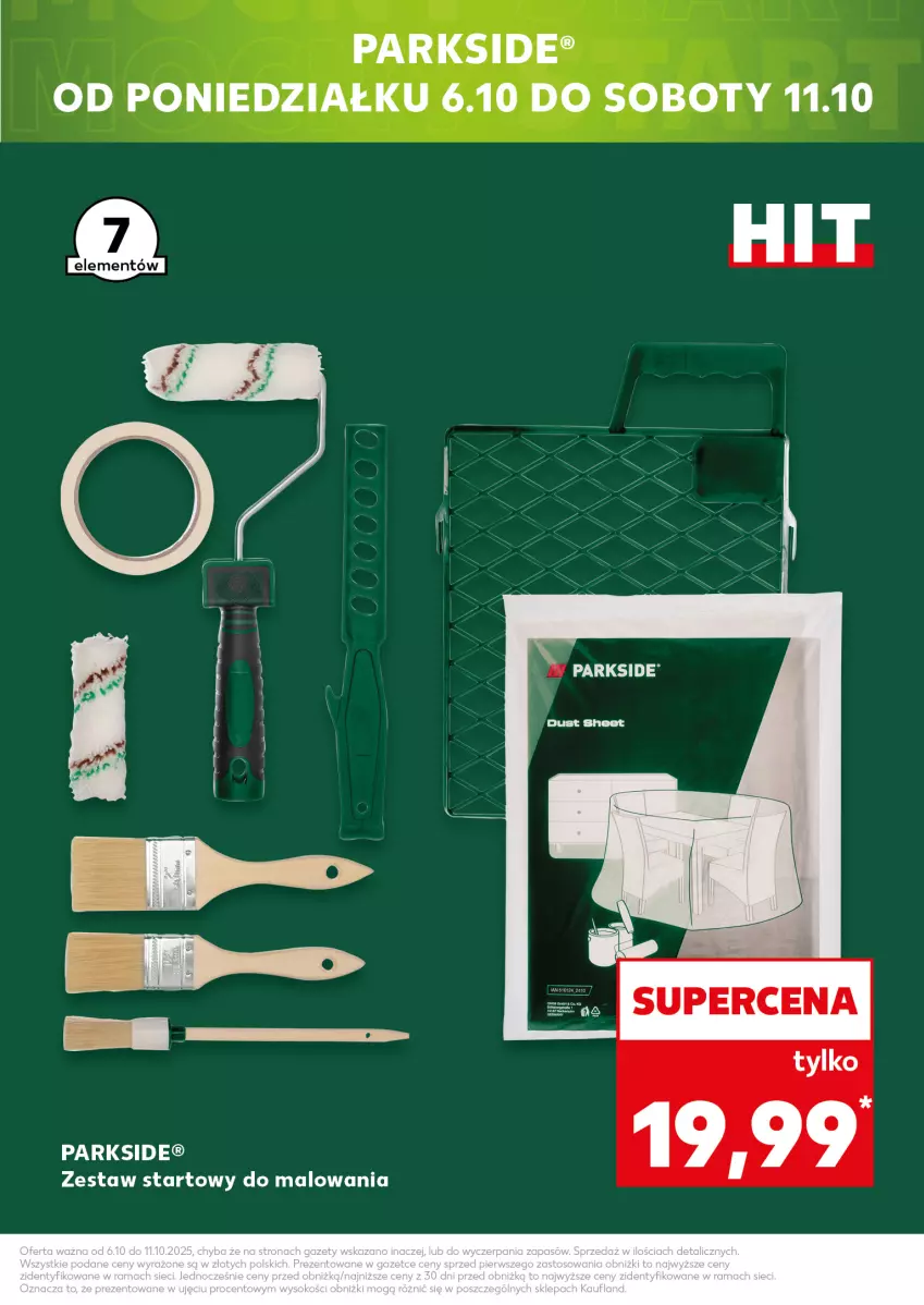 Gazetka promocyjna Kaufland - Mocny Start - ważna 06.10 do 08.10.2025 - strona 25 - produkty: Parkside