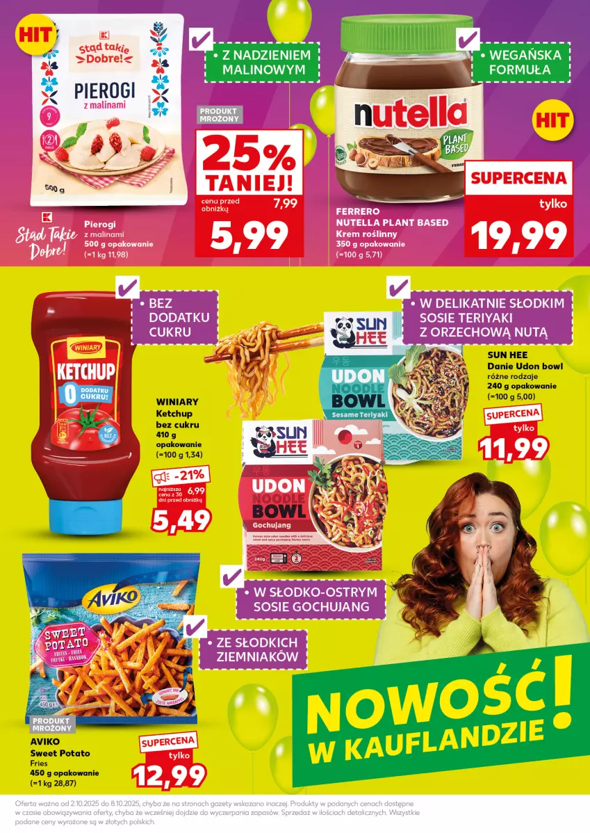 Gazetka promocyjna Kaufland - Mocny Start - ważna 06.10 do 08.10.2025 - strona 5 - produkty: Ketchup, Pierogi, Winiary