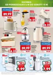 Gazetka promocyjna Kaufland - Mocny Start - Gazetka - ważna od 08.10 do 08.10.2025 - strona 21 - produkty: Piec, Ser, Chlebak, Czajnik elektryczny, Rozdrabniacz, Czajnik, Kuchnia, Pojemnik, Toster, Mikser, Mikser ręczny, Wkład filtrujący, Chleb