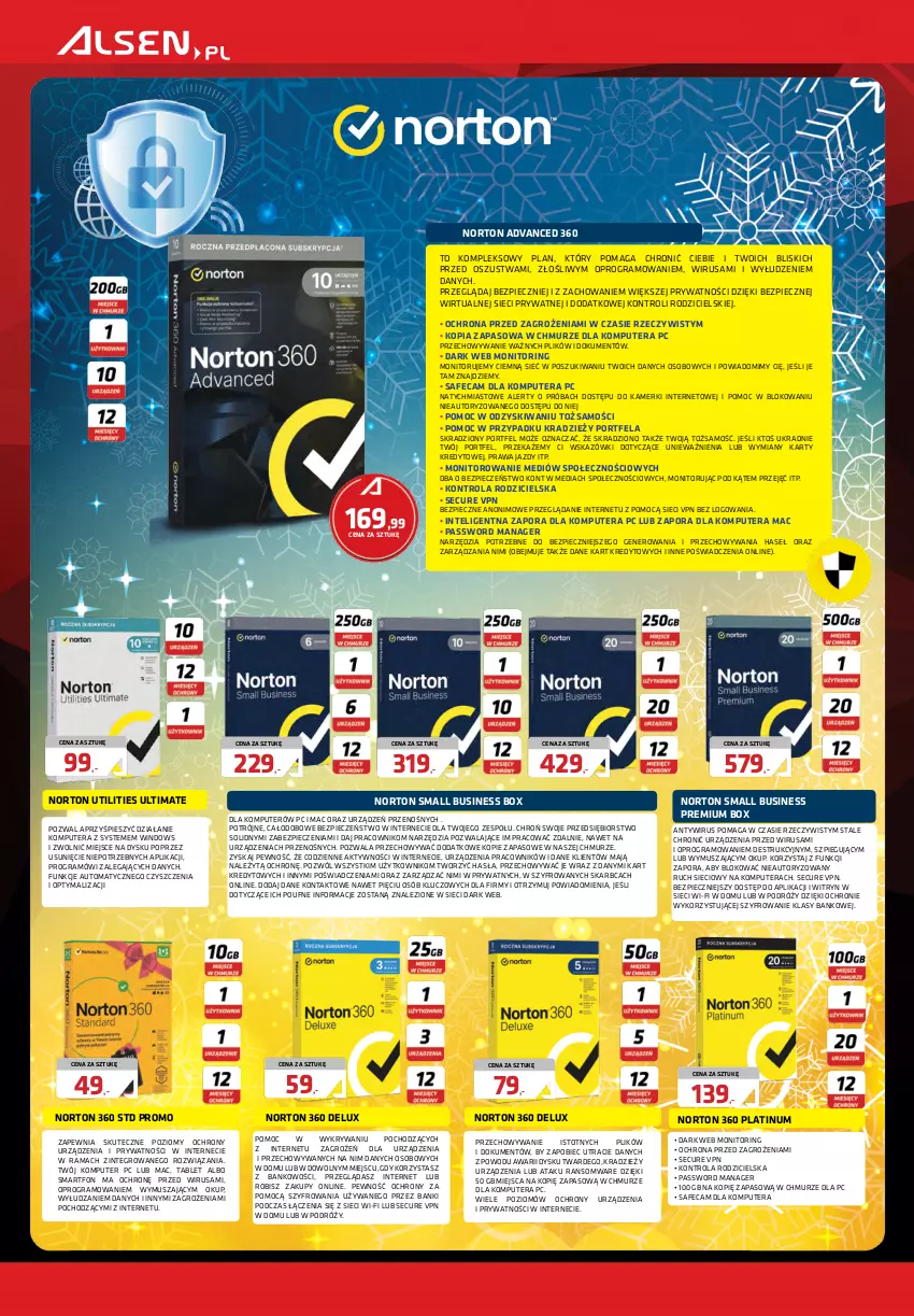 Gazetka promocyjna Alsen - Gazetka Alsen - ważna 01.12 do 31.12.2025 - strona 6 - produkty: Gra, Intel, Komputer, Monitor, Mus, Piec, Por, Rama, Smartfon, Tablet, Tera