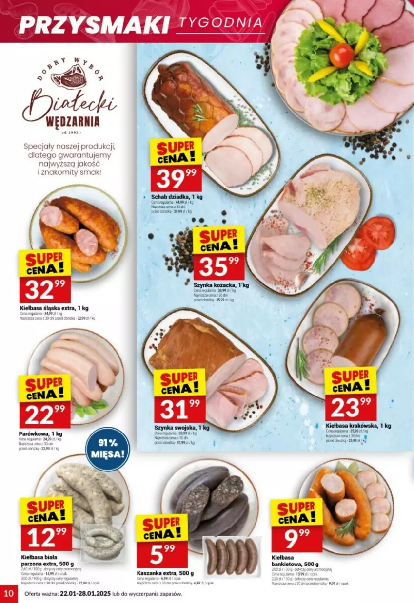 Gazetka promocyjna Twoj Market - ważna 22.01 do 28.01.2025 - strona 2 - produkty: Kiełbasa, Kiełbasa śląska